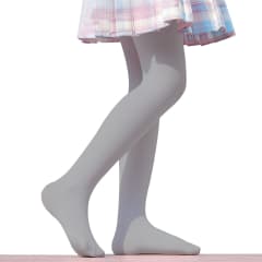 PANTYHOUSE NIÑA GRIS TALLA 9-10| 12 UNID