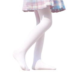 PANTYHOSE ESCOLAR BLANCO TALLAS 5-6 | 12 UNID