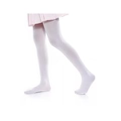 PANTYHOSE ESCOLAR LOLA BLANCA LINEA LYCRA TALLA 3 | 12 UNI.