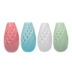 FLORERO DE CERAMICA COLOR LISO 5X11,5CM