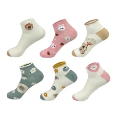 CALCETINES DE NIÑA JUVENIL CON ESTAMPADO | 12 UNID