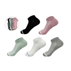 CALCETINES DE NIÑA JUVENIL CORTE MEDIO DISEÑO FLORES | 12 UNID