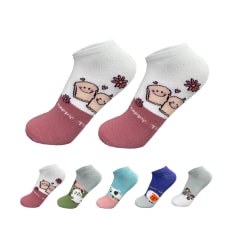 CALCETINES DE MUJER CORTE TOBILLO OSO/OVEJA/CABALLO | 12 UNID