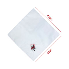 PAÑUELO FIESTAS PATRIAS PAREJA BAILE 45X45 CM