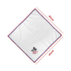 PAÑUELO FIESTAS PATRIAS ESPUELAS 45X45 CM