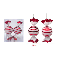 Caramelo navideño 10cm 2pcs
