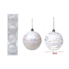 Bolas de navidad 8cm 4pcs