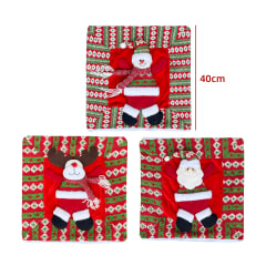 FUNDA DE COJIN NAVIDAD 40X40CM