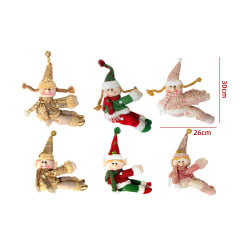 DECORACION NAVIDAD AMARRA DE CORTINA DUENDE 30*26CM