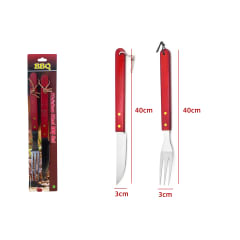 SET DE PARRILLA CUCHILLO/TENEDOR 2 PIEZAS