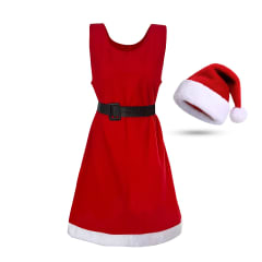 VESTIDO DE MUJER DISEÑO NAVIDAD 84CM