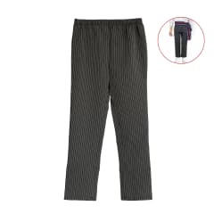 PANTALON DE HUASO GRIS LINEAS JUVENIL  14/16/S/M