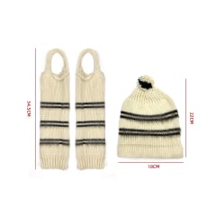 SET CHILOTE CACHEMIRA GORRO Y POLAINA NIÑO