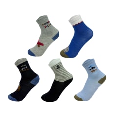 CALCETINES DE  NIÑO CON DISEÑO DE  TIBURON PARA 3-6 AÑOS - DISEÑOS SURTIDOS