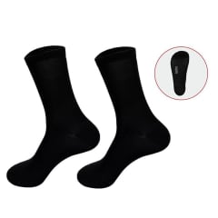 CALCETIN HOMBRE BAMBU NEGRO MEDIA CAñA