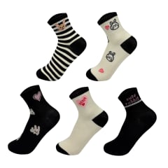 CALCETINES DE NIÑA CON DISEÑO CONEJO PARA 3-6 AÑOS - DISEÑOS SURTIDOS