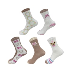 CALCETIN NIÑA DISEÑO OSO 6-9 AÑOS