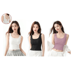 POLERA PETO CRUZADO MUJER TALLA M-L/L-XL/XL-XXL