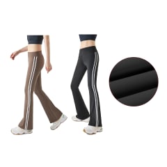 CALZA MUJER PALAZZO 2 LINEAS LATERALES SECAR RAPIDO TALLA M-L/L-XL/XL-XXL