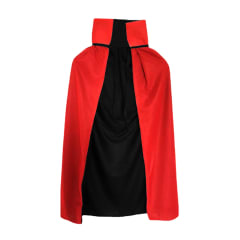 CAPA DRACULA ROJA Y NEGRO 80CM