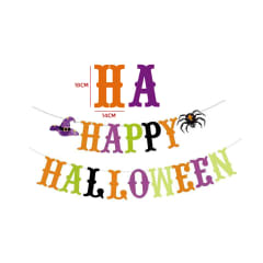 COTILLON HALLOWEEN CARTEL LETRAS 14X18CM