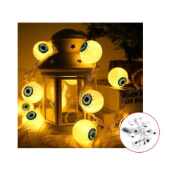 LUCES HALLOWEEN 10 OJOS 2MT