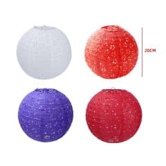 PANTALLAS DE PAPEL CIRCULARES 20CM