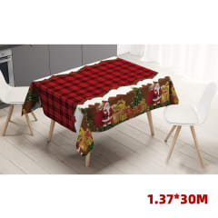 MANTEL NAVIDAD CUADRILLE 1.37X30M