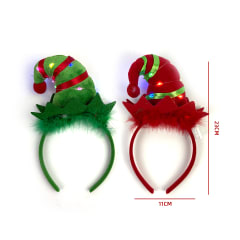 CINTILLO NAVIDAD GORRO DUENDE23*11cm