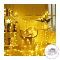 Guirnalda 20 luces a pila estrella 3M