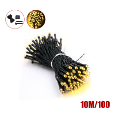 GUIRNALDA DE LUCES 100 LUCES LED SOLAR 10M
