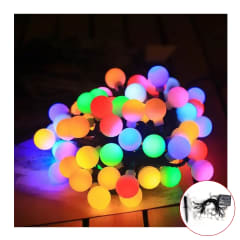 LUCES NAVIDAD 20 LUCES 5 MTS