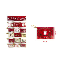 TARJETITAS NAVIDAD REGALO 6.5X9.2CM