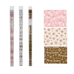 SET 2 ROLLOS PAPEL NAVIDAD 70X100CM