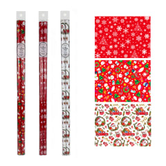 SET 2 ROLLOS PAPEL NAVIDAD 70X100CM / venta solo por mayor
