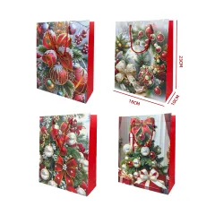 BOLSA DE REGALO NAVIDAD CHICA ARBOL 18*23*10CM