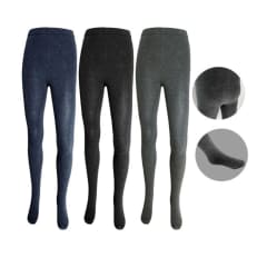 BALLERINA MUJER  SIN POLAR COLOR LISO NEGRO/AZUL/GRIS | 12 UNID