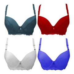 SOSTÉN CON ENCAJE Y BRILLO COPA D  |12 UNID