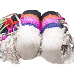SOSTEN DE MUJER COLOR LISO DIEÑOS ENCAJE  | 12 UNID