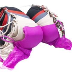 SOSTEN DE MUJER LISO BORDES CON ENCAJE  | 1 2 UNID