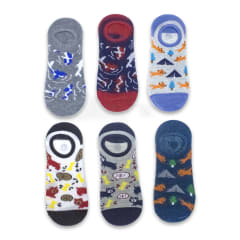 CALCETINES DE NIÑO DISEÑO INVISIBLE PACK 3| 12 UNID