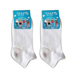 CALCETINES DE MUJER TOBILLO BLANCO | 12 UNID