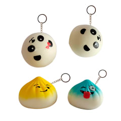 LLAVERO SQUISHY CON DISEÑO MOCHIS | 12 UNID