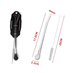 BOMBILLA DE MATE 17.5x2.1