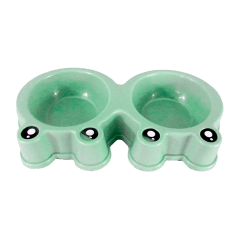 PLATO DE COMIDA PARA MASCOTA ACERO INOXIDABLE DISEÑO 36X20X5.5CM | 12 UNID