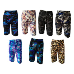 CALZA TIPO SHORT DE MUJER CON DISEÑO  | 12 UNID