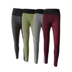 PANTALON DE MUJER AJUSTADO CALZA CON DISEÑOS | 12 UNID