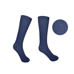 CALCETINES ESCOLAR LARGA AZUL BAMBÚ TALLA 5-6