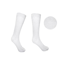 CALCETINES ESCOLAR LARGA BLANCO TALLA 10-11| 12 UNID