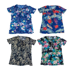 POLERA DE MUJER MANGA CORTA CON DISEÑO SURTIDO